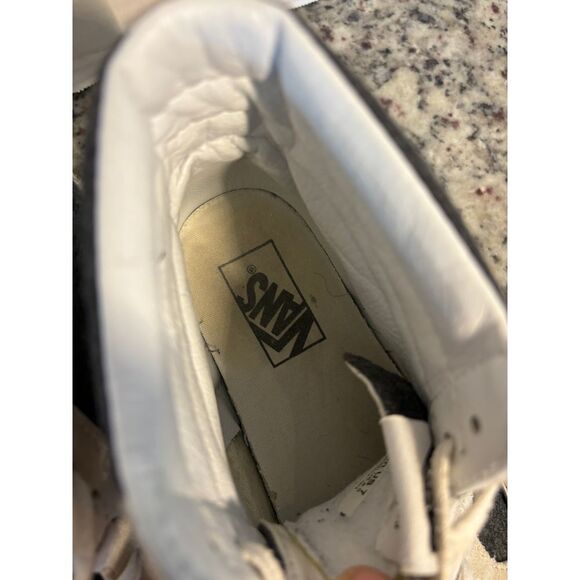 Vans SK8-Hi Black Gray Suede High Top Skate Sneakers Classic Streetwear - Picture 6 of 11